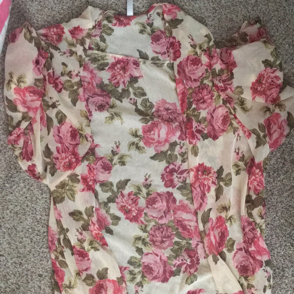 Floral kimono